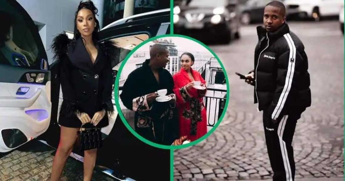 Andile and Tamia Mpisane recently danced at a ceremony. Andile and Tamia Mpisane recently danced at a ceremony.