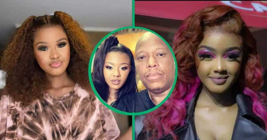 Babes Wodumo shared throwback pictures of Mampintsha.