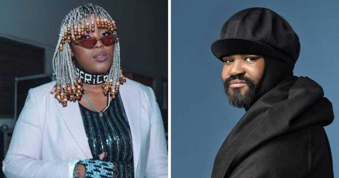 Msaki and Gregory Porter