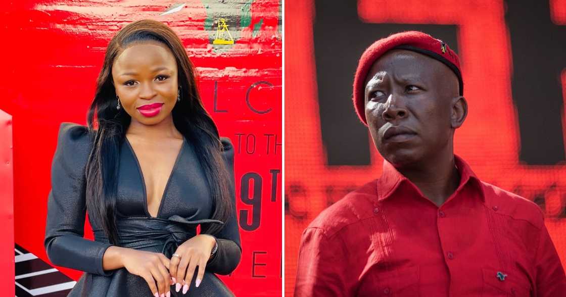EFF MP Naledi Chirwa defends Julius Malema EFF MP Naledi Chirwa defends Julius Malema