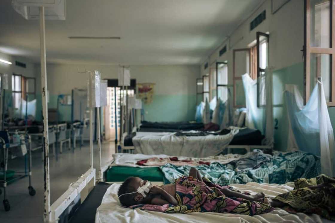Dozens of children are being treated for severe malnutrition Dozens of children are being treated for severe malnutrition