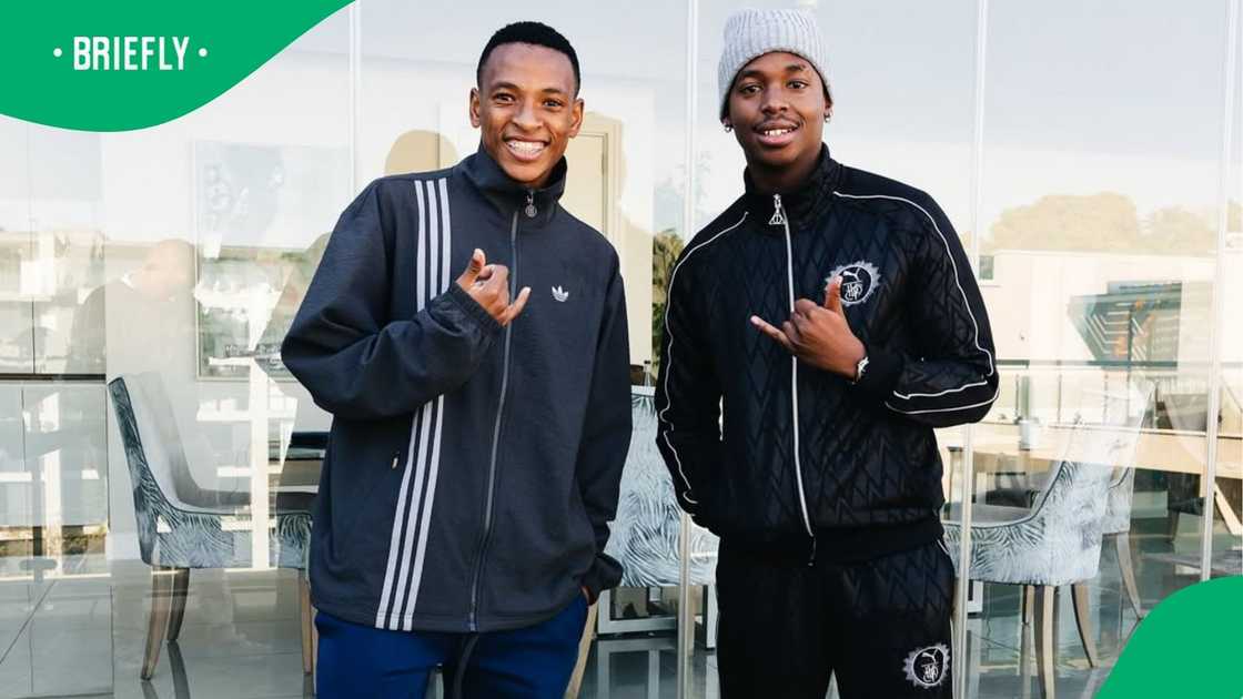 Relebohile Mofokeng with Ciza Relebohile Mofokeng with Ciza