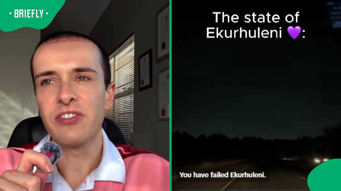 Ekurhuleni resident exposes pitch-dark R25 streets in viral night drive video