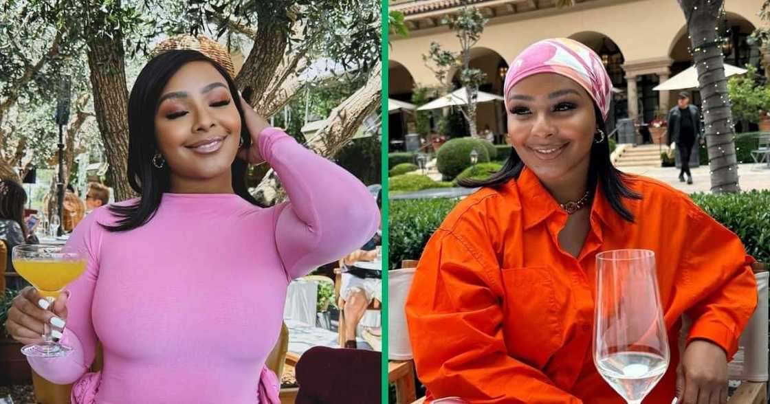 Boity Thulo shared photos while in Los Angeles