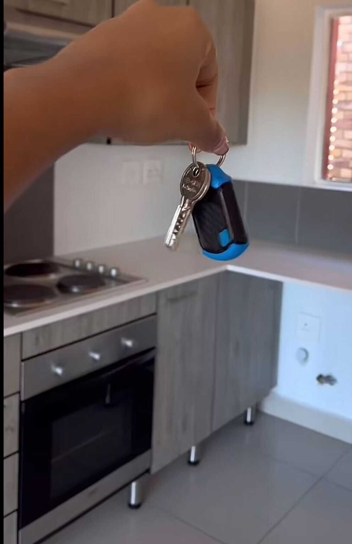A woman in South Africa showed off her beautiful new apartment in a TikTok video.