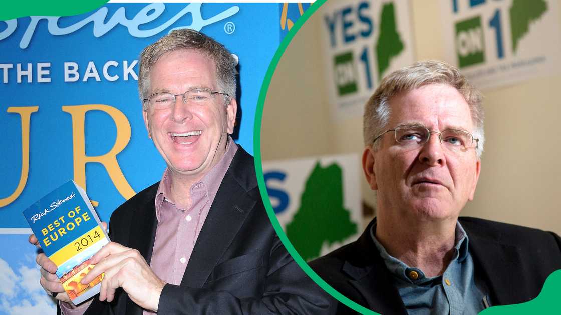 Rick Steves attends the Los Angeles Travel & Adventure Show and he visits Maine to lend support to the Yes on 1 campaign Rick Steves attends the Los Angeles Travel & Adventure Show and he visits Maine to lend support to the Yes on 1 campaign