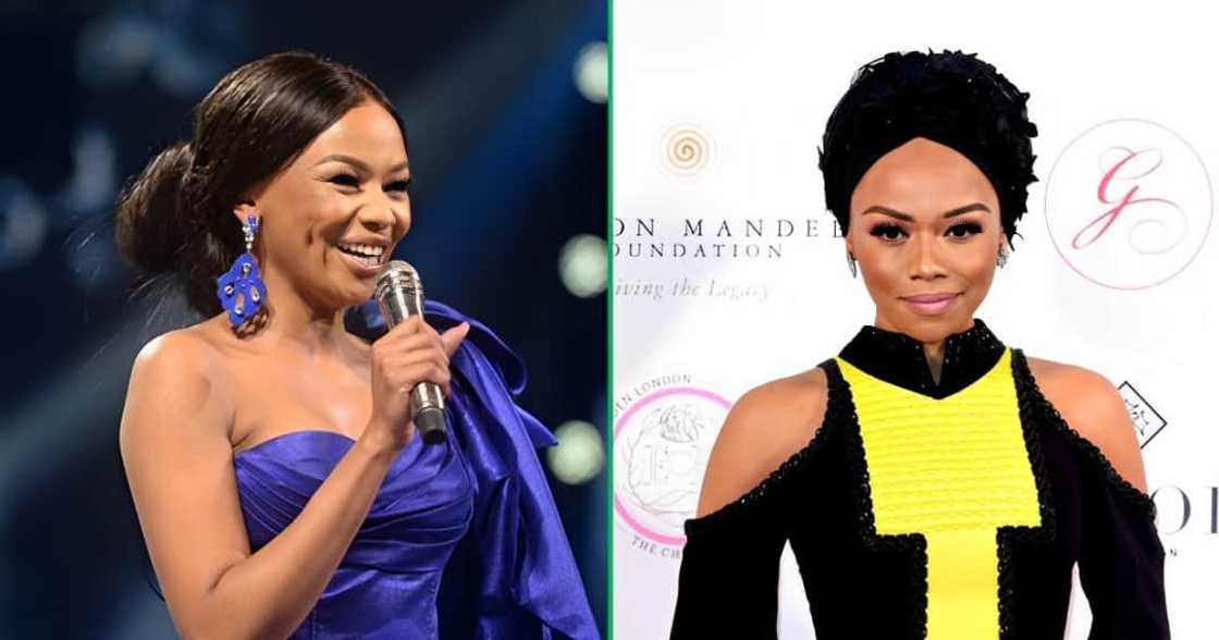 Bonang Matheba interviewed her mother on Mother's Day