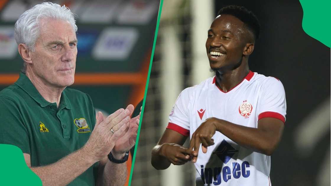 Bafana Bafana coach Hugo Broos could recall Cassius Mailula.