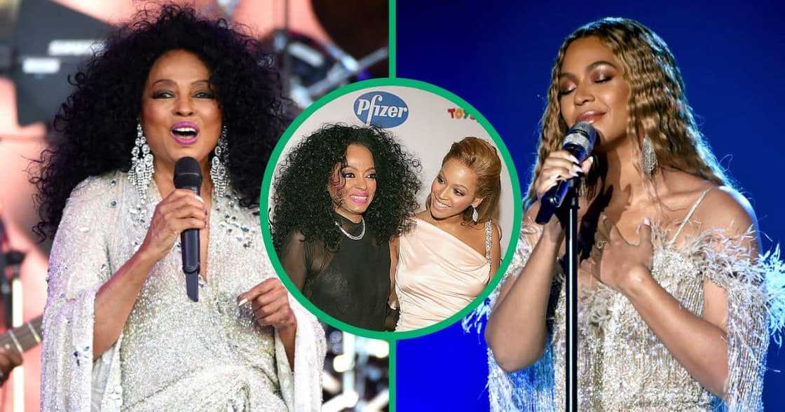 Diana Ross surprises Beyoncé on her birthday Diana Ross surprises Beyoncé on her birthday