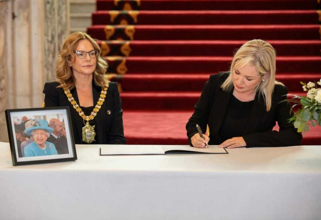 Nationalist First Minister-elect Michelle O'Neill said she will still meet the king and take part in tributes to the queen Nationalist First Minister-elect Michelle O'Neill said she will still meet the king and take part in tributes to the queen