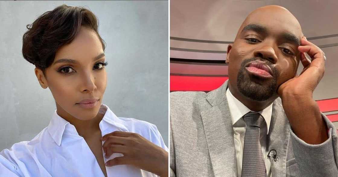 Liesl Laurie and Dr Musa Mthombeni have been married for 11 months Liesl Laurie and Dr Musa Mthombeni have been married for 11 months