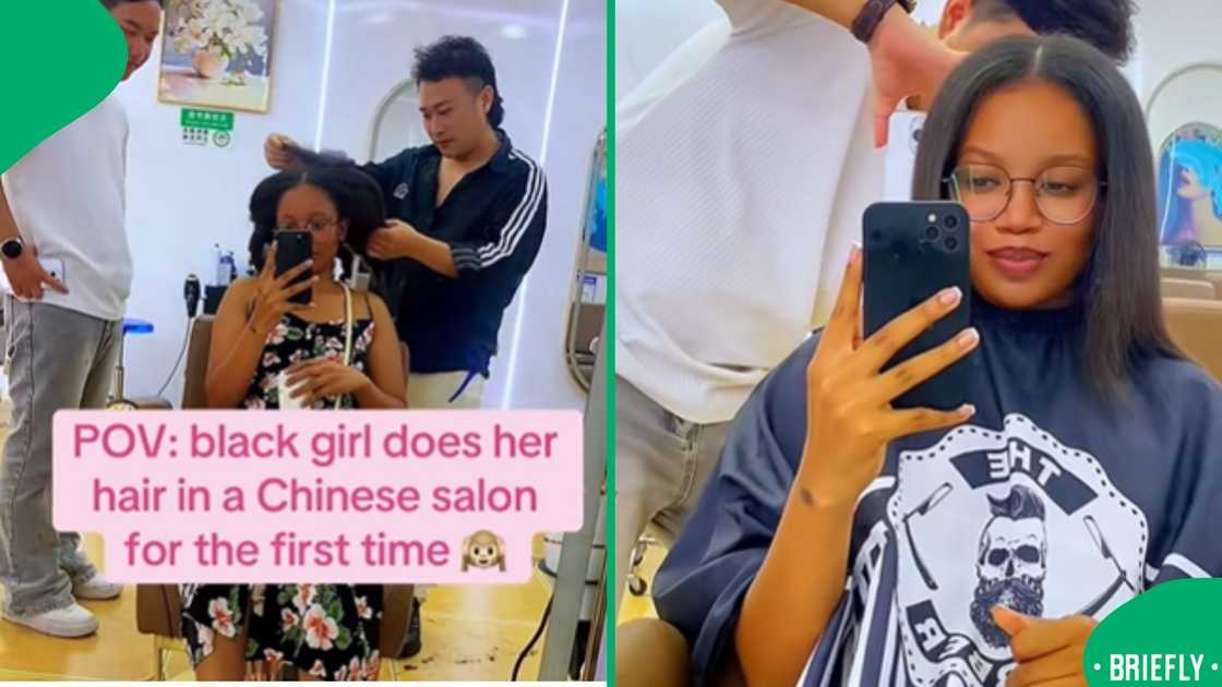 A video of a South African woman styling her 4C hair in China sparked conversations and cultural appreciation A video of a South African woman styling her 4C hair in China sparked conversations and cultural appreciation