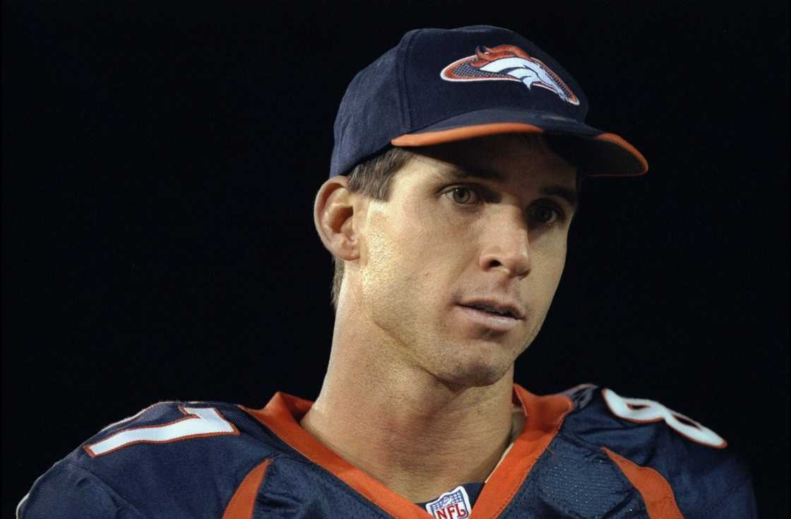 Christian's father Ed McCaffrey Christian's father Ed McCaffrey