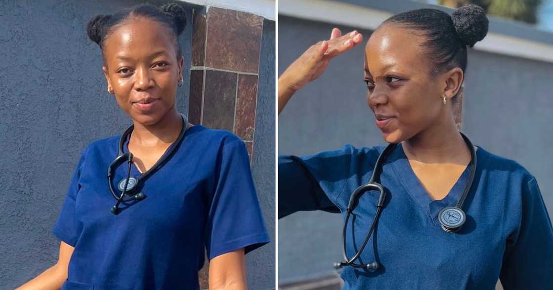 A healthcare student is so excited about helping a lady give birth, sharing her joy on Twitter A healthcare student is so excited about helping a lady give birth, sharing her joy on Twitter