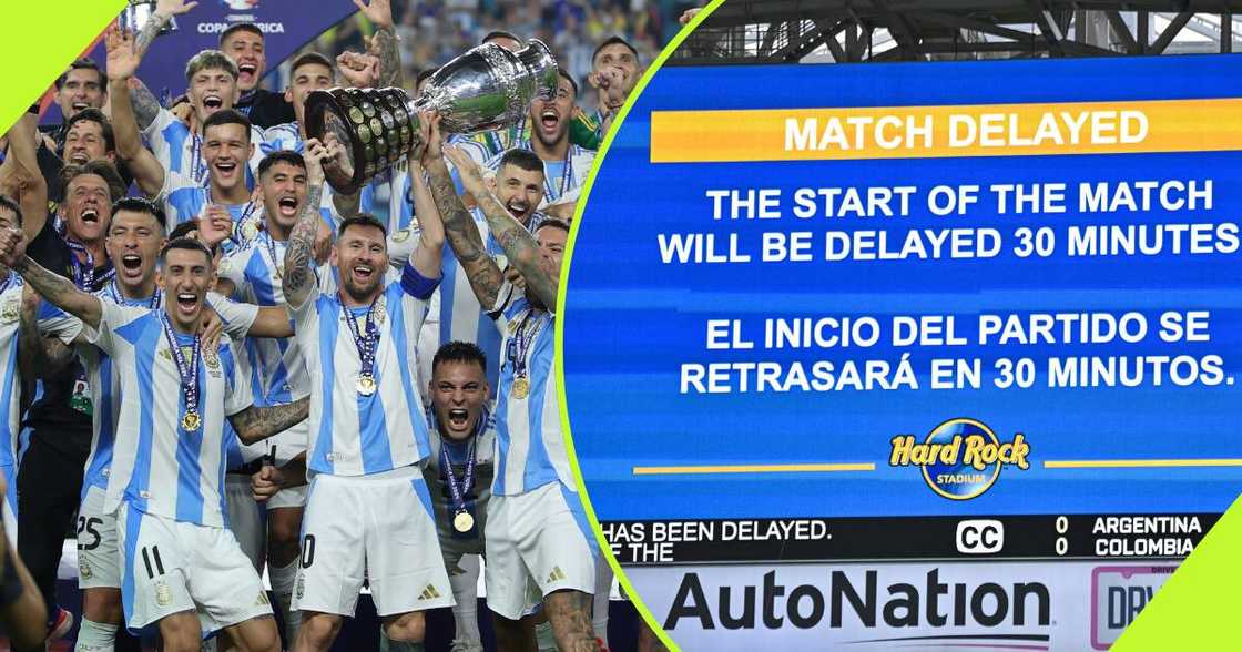 The 2024 Copa America final faced a major setback, forcing a late kick-off.