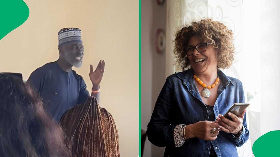 A lecturer had people laughing when they saw how different he was outside the classroom. A lecturer had people laughing when they saw how different he was outside the classroom.