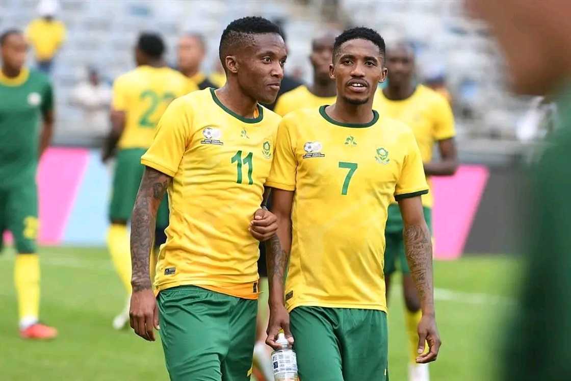 In light of the speculation surrounding his future, Saleng was granted release to join the Bafana Bafana squad for the CHAN qualifier against Egypt.