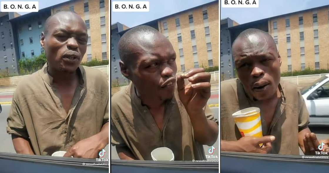 A well-spoken homeless man stunned peeps online with his dense vocabulary. A well-spoken homeless man stunned peeps online with his dense vocabulary.