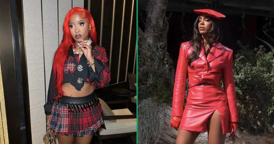 Kelly Rowland and Uncle Waffles at the Grammys pre-party Kelly Rowland and Uncle Waffles at the Grammys pre-party