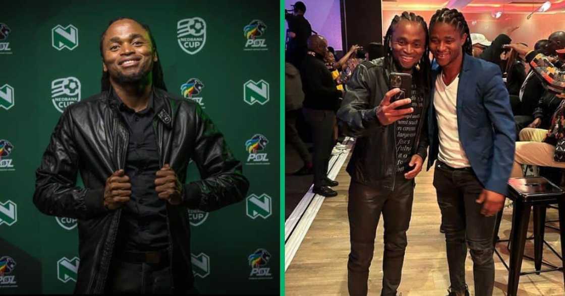 Siyethemba Sithebe and Siphiwe Tshabalala