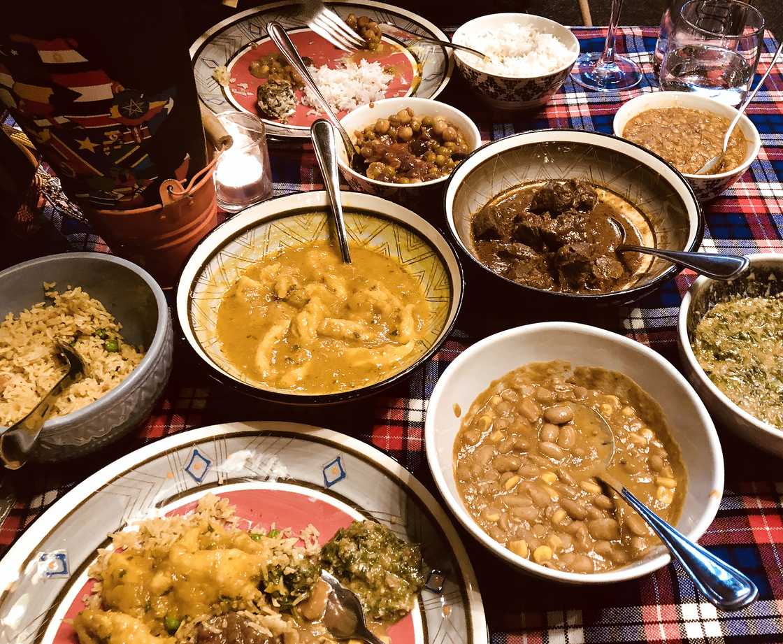 African traditional food African traditional food