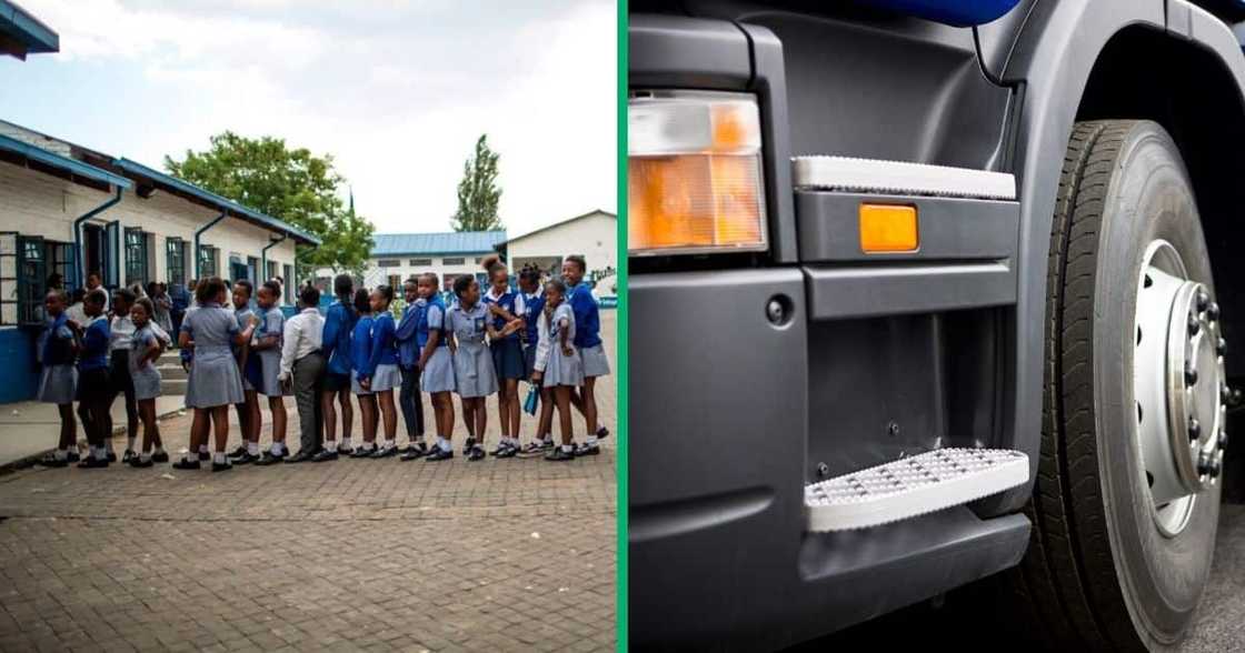 Primary schooler ran over while using school transport