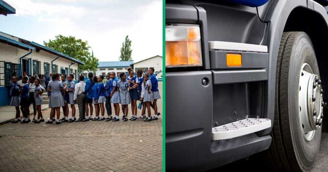 Primary schooler ran over while using school transport Primary schooler ran over while using school transport