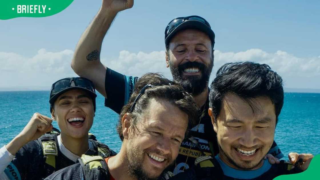 Arthur The King cast members Nathalie Emmanuel, Mark Wahlberg, Simu Liu and Ali Suliman (L-R) Arthur The King cast members Nathalie Emmanuel, Mark Wahlberg, Simu Liu and Ali Suliman (L-R)
