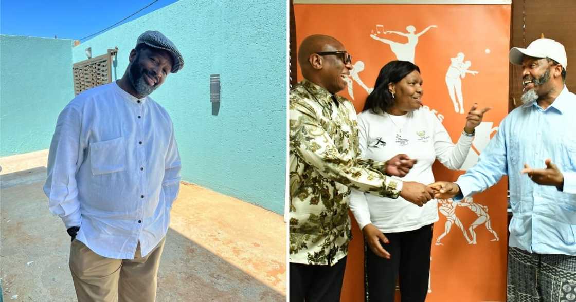 Sello Maake kaNcube linked up with Zizi Kodwa, pictures and video went viral Sello Maake kaNcube linked up with Zizi Kodwa, pictures and video went viral