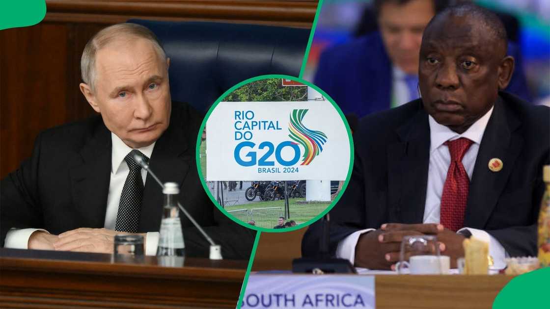 Vladimir Putin skipped the G20 Summit in Brazil and won't be invited to the one in South Africa next year. Vladimir Putin skipped the G20 Summit in Brazil and won't be invited to the one in South Africa next year.