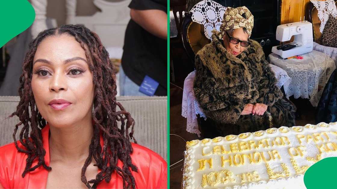 Mzansi people joined singer Letoya in wishing her grandmother a happy birthday