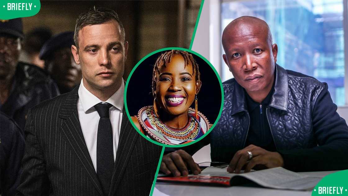Ntsiki Mazwai compared the cases of Oscar Pistorius and Julius Malema's firearm discharges Ntsiki Mazwai compared the cases of Oscar Pistorius and Julius Malema's firearm discharges