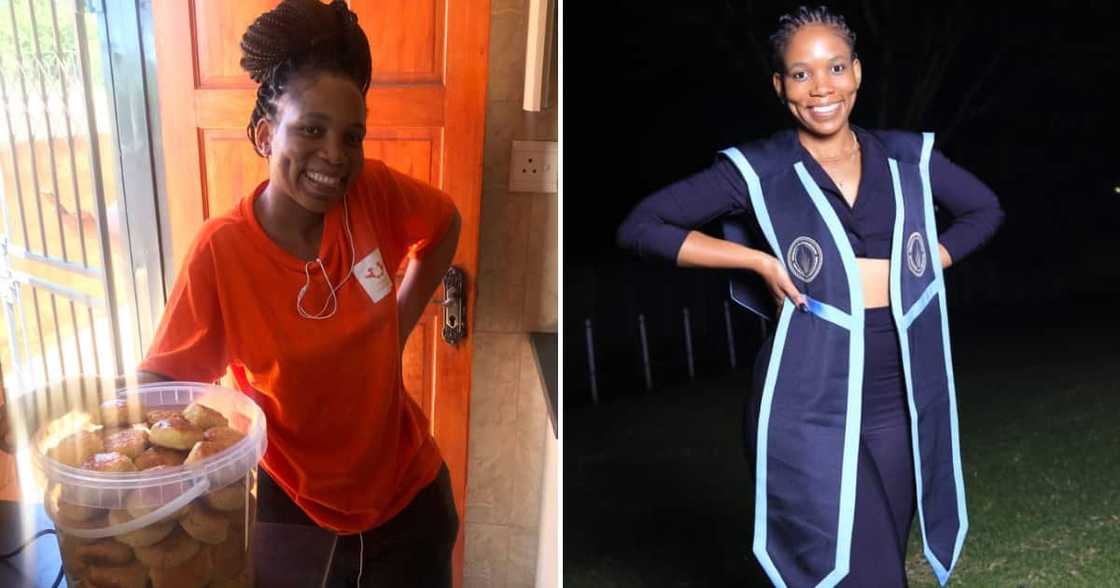 A master's graduate from the University of Johannesburg selling scones to make money A master's graduate from the University of Johannesburg selling scones to make money