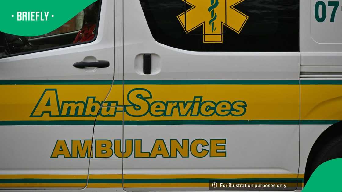 A picture of an ambulance