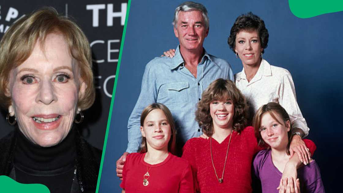 Carol Burnett's children are Carrie, Jody, and Erin Hamilton