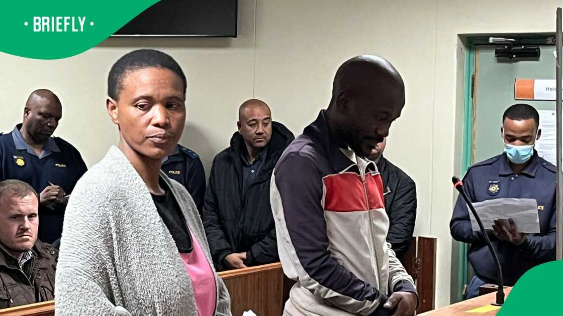 Nokuthula Matyesini and Odwa Jack's home was set alight