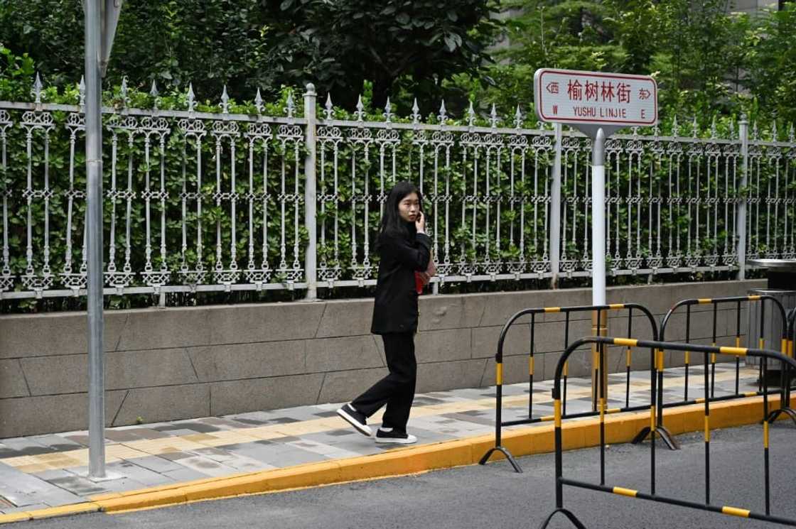 Zhou Xiaoxuan, seen here in 2021, has accused a former state TV host of sexually harassing her Zhou Xiaoxuan, seen here in 2021, has accused a former state TV host of sexually harassing her
