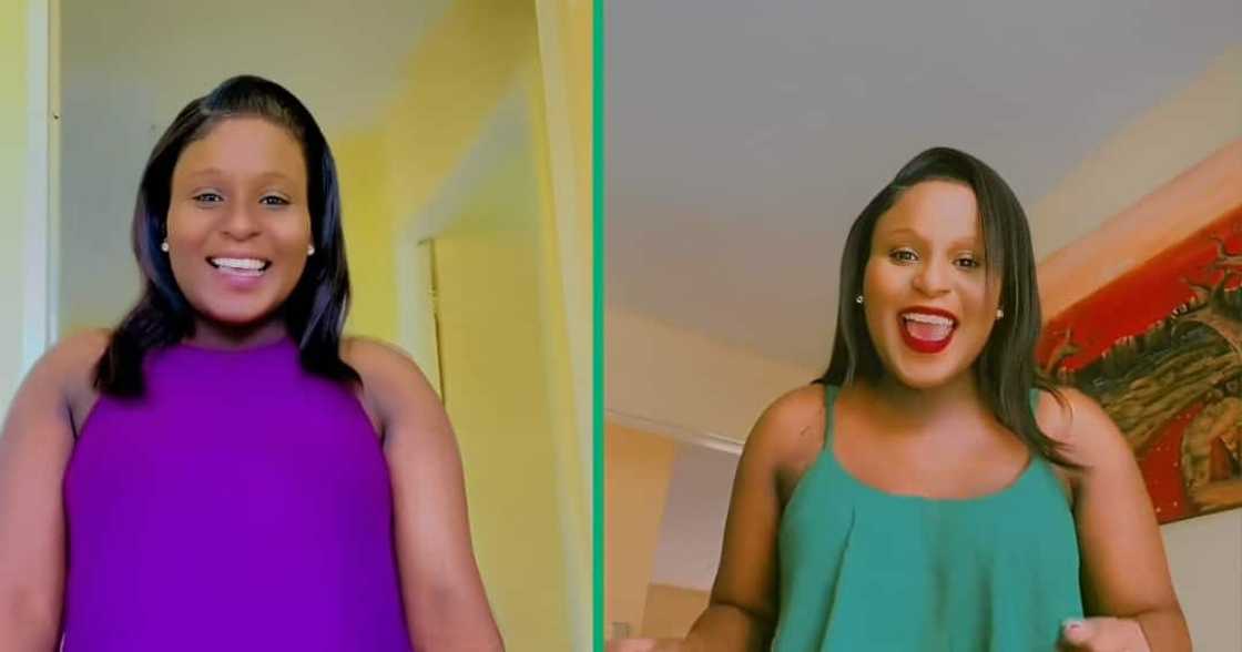 A woman thanked her man for his sacrifices in a TikTok video. A woman thanked her man for his sacrifices in a TikTok video.