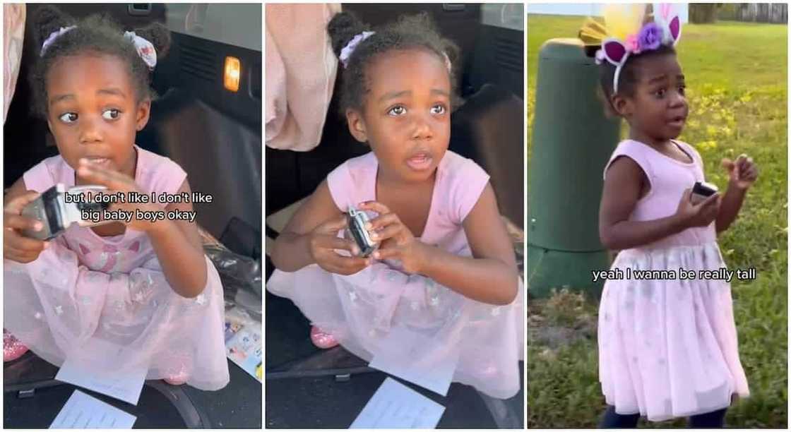 Photos of a beautiful baby girl who said her brother should remain a baby forever.