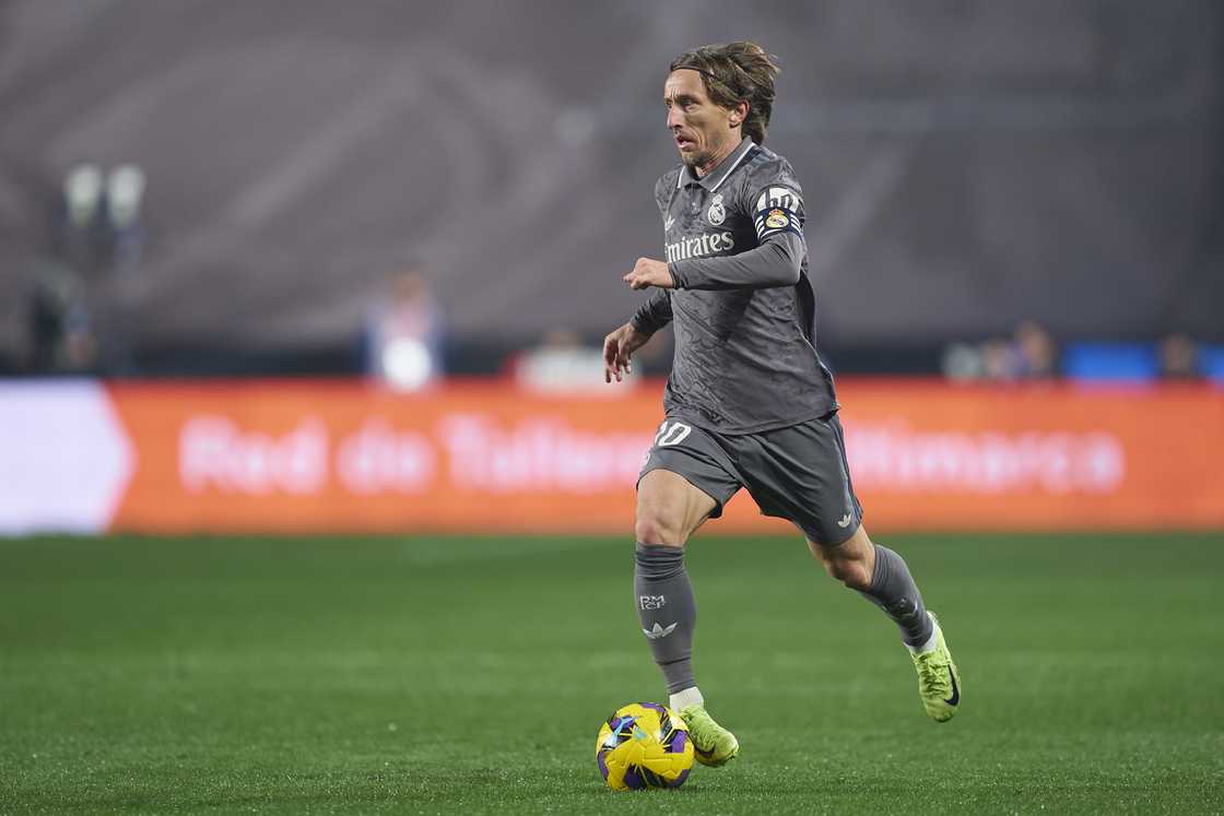 Luka Modric in Madrid, Spain