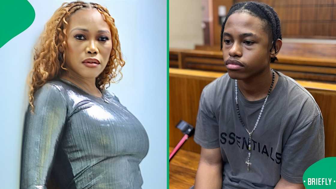 Sonia Mbele's son had Mzansi women thirsting over him Sonia Mbele's son had Mzansi women thirsting over him