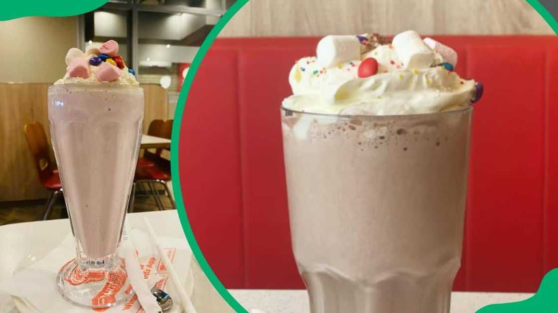 Wimpy milkshake price