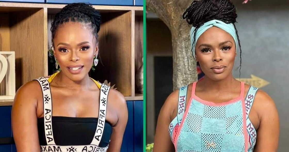 Unathi Nkayi dragged an American man over his comments about her body Unathi Nkayi dragged an American man over his comments about her body