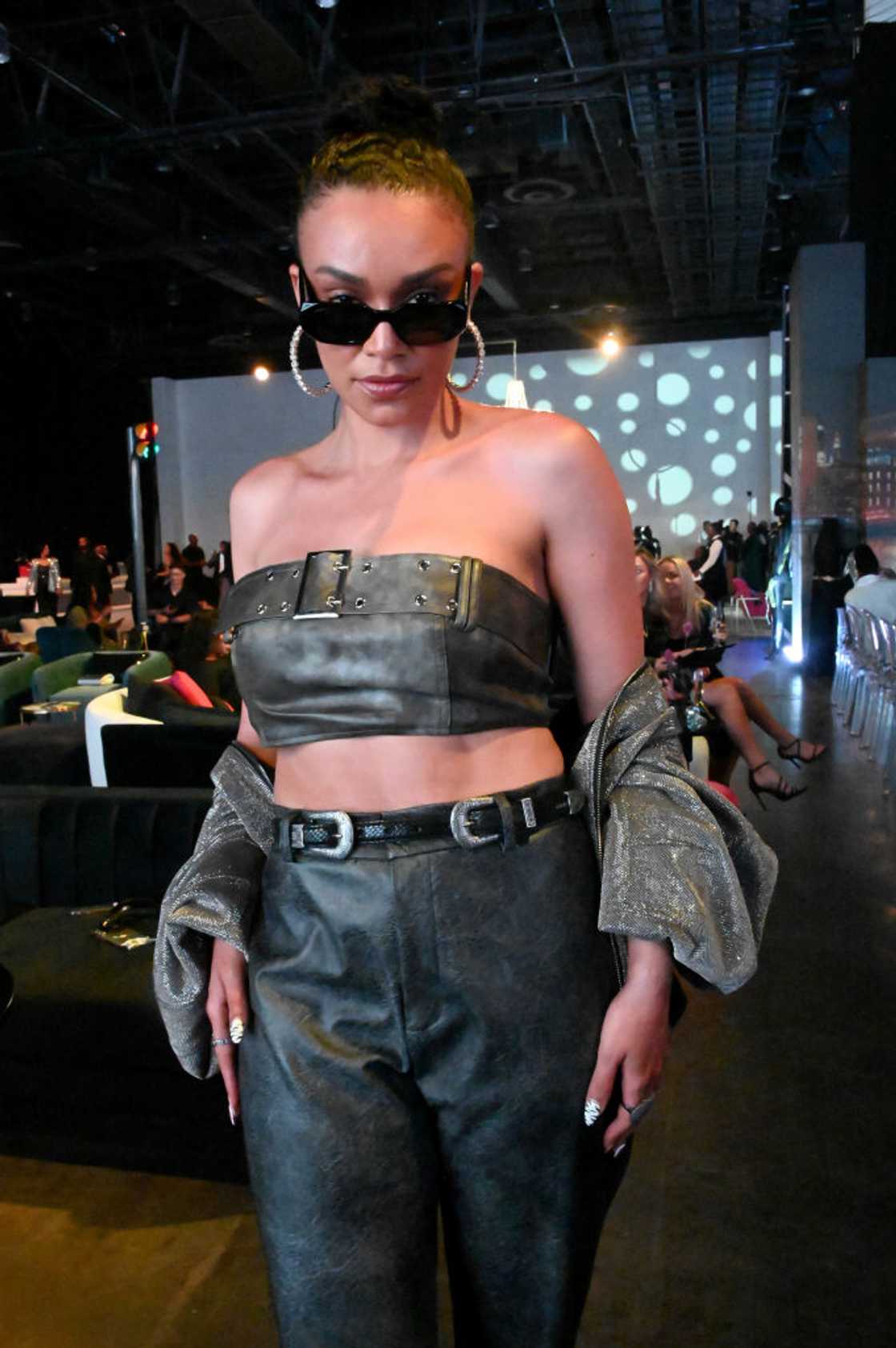 Pearl Thusi went skydiving. Pearl Thusi went skydiving.