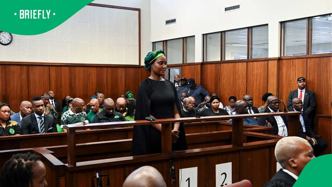 Duduzile Zuma-Sambudla at Durban Magistrate's Court