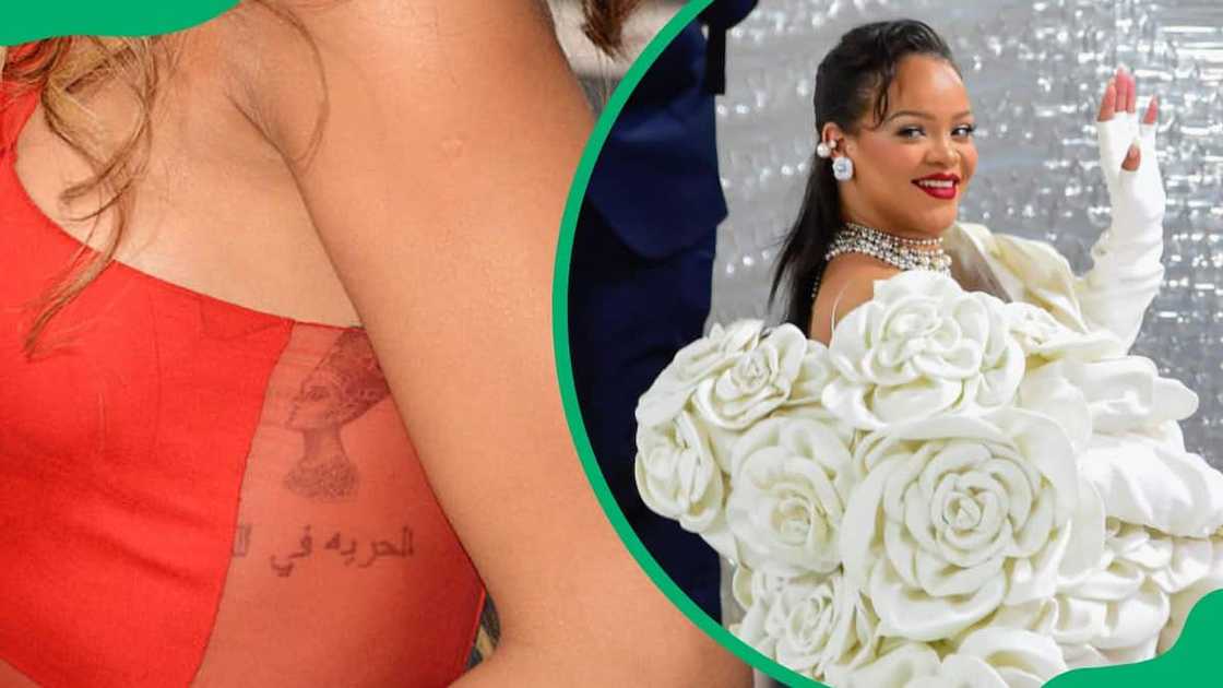 Rihanna's tattoos Rihanna's tattoos