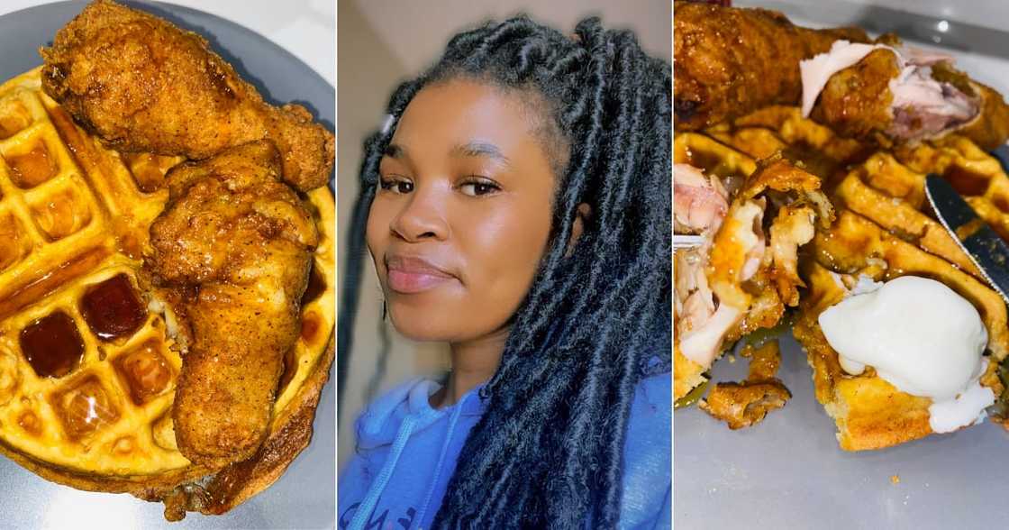 Social media, Followers, Explosive, Combo, Fried chicken, Ice cream, Waffles, Salivating, Saffas, Reacted, Choice of food Social media, Followers, Explosive, Combo, Fried chicken, Ice cream, Waffles, Salivating, Saffas, Reacted, Choice of food