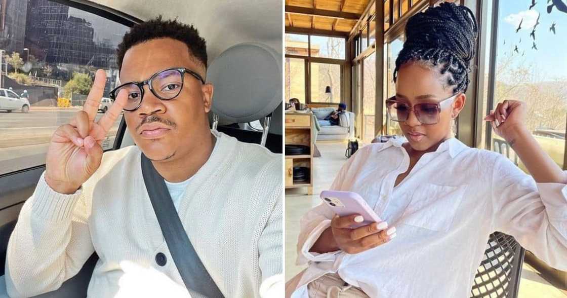 Brenden Praise and his wife Mpoomy Ledwaba were at a Kirk Franklin concert in the USA Brenden Praise and his wife Mpoomy Ledwaba were at a Kirk Franklin concert in the USA