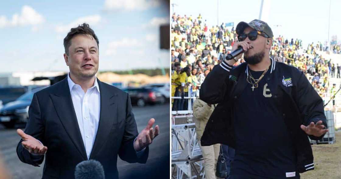 AKA begs Elon Musk to help SA AKA begs Elon Musk to help SA