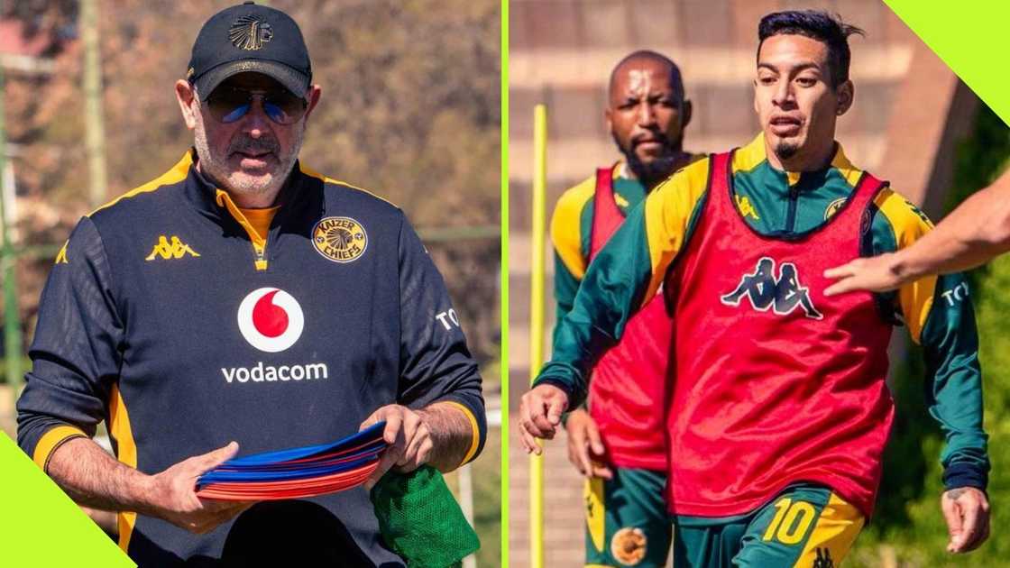 Nasreddine Nabi could welcome Gaston Sirno back to the Kaizer Chiefs' starting line-up. Nasreddine Nabi could welcome Gaston Sirno back to the Kaizer Chiefs' starting line-up.